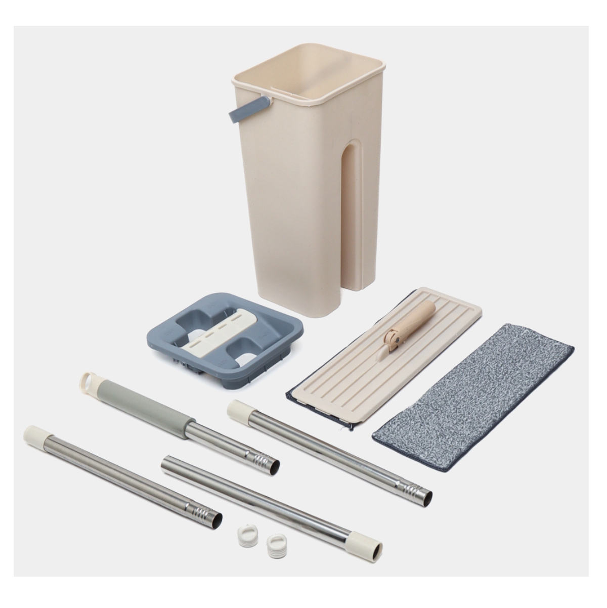 Miniatura 3 de Trapero Mopa plano con balde